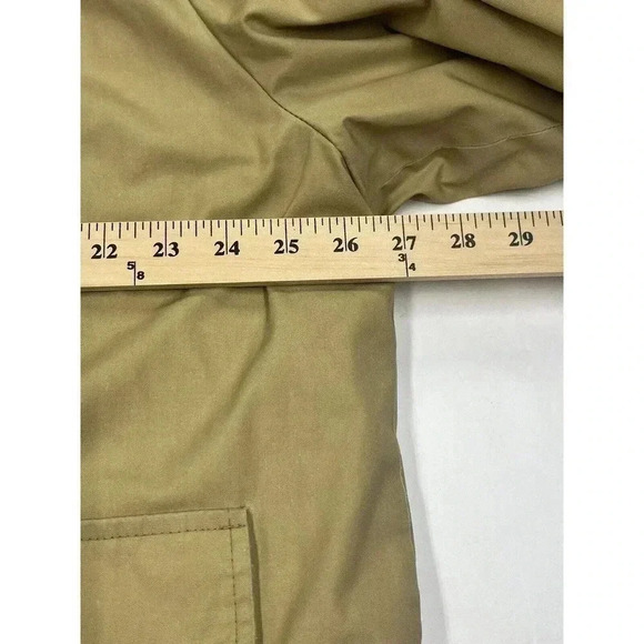 Sz 50 Vintage ZERO KING Arctic Fleece Wool Lambswool Hooded Parka Coat Jacket - Picture 8 of 9